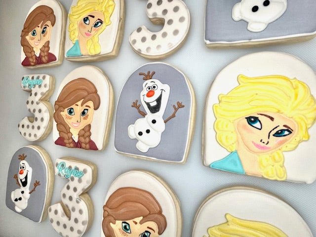 Gluten Free Royal Iced Sugar Cookie- 1 dozen