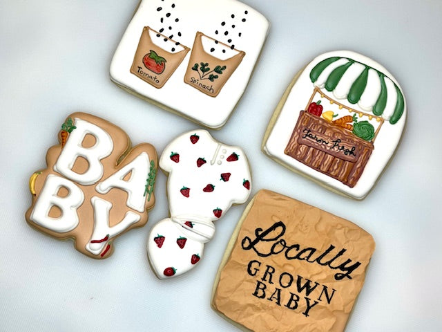 Gluten Free Royal Iced Sugar Cookie- 1 dozen